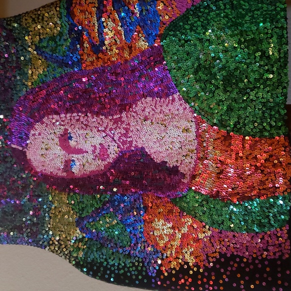 Michael Simon L RARE Mona Lisa Da Vinci Vest - Picture 5 of 10